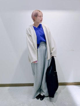 のみ子さん（レディース・154cm）の冬コーディネート