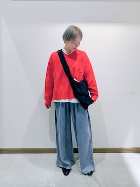 のみ子さん（レディース・154cm）の春コーディネート