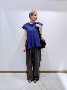 のみ子さん(レディース・154cm)の夏コーディネート