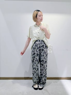 のみ子さん（レディース・154cm）の夏コーディネート