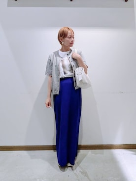 のみ子さん(レディース・154cm)の夏コーディネート