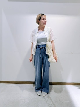 のみ子さん(レディース・154cm)の夏コーディネート
