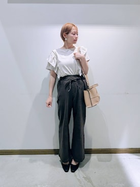 のみ子さん(レディース・154cm)の夏コーディネート