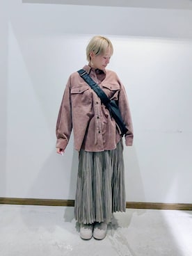 「アイテム（その他シューズ）」を使った、のみ子さん（レディース・154cm・30代）の冬コーディネート