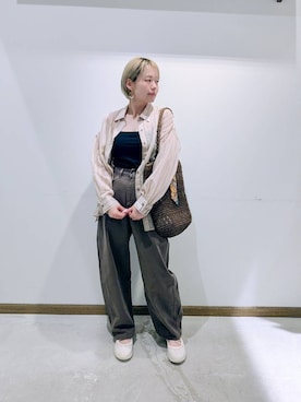 のみ子さん（レディース・154cm）の春コーディネート