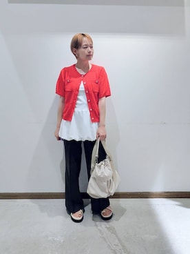 のみ子さん(レディース・154cm)の秋コーディネート