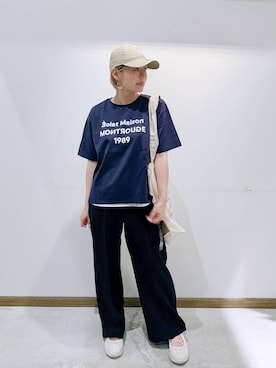 のみ子さん(レディース・154cm)の春コーディネート