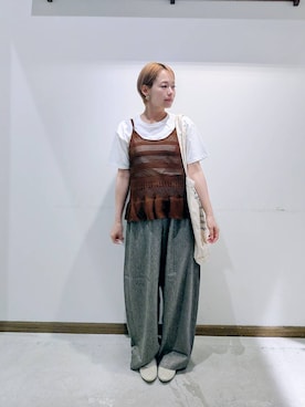 のみ子さん(レディース・154cm)の秋コーディネート