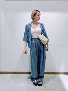 のみ子さん（レディース・154cm）の夏コーディネート