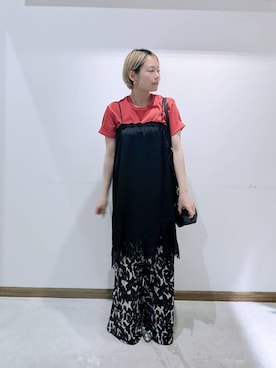 のみ子さん（レディース・154cm）の夏コーディネート