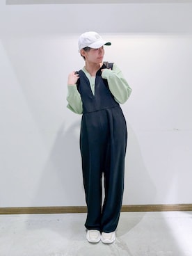 のみ子さん(レディース・154cm)の春コーディネート