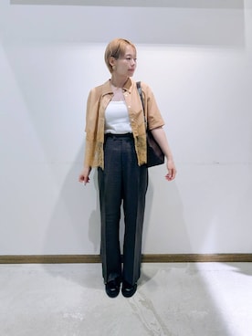 のみ子さん(レディース・154cm)の秋コーディネート