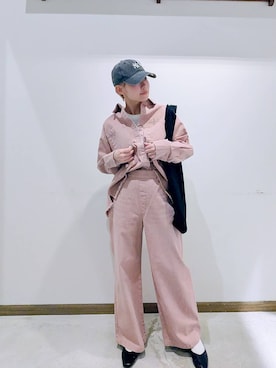 のみ子さん（レディース・154cm）の冬コーディネート