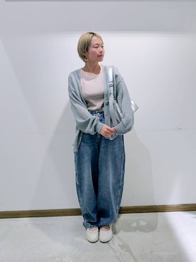 のみ子さん(レディース・154cm)の春コーディネート