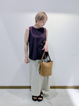 のみ子さん（レディース・154cm）の秋コーディネート