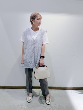 のみ子さん（レディース・154cm・30代）の秋コーディネート