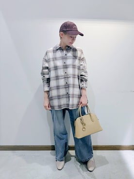 「アイテム（その他シューズ）」を使った、のみ子さん（レディース・154cm・30代）の秋コーディネート