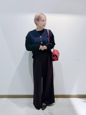 「撥水」｜のみ子さん（レディース・154cm）の秋コーディネート