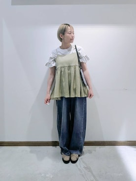 のみ子さん(レディース・154cm)の春コーディネート