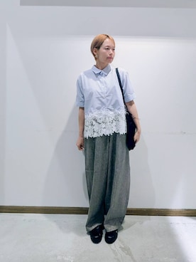 のみ子さん(レディース・154cm)の夏コーディネート