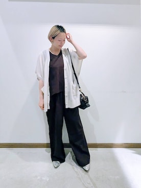 のみ子さん(レディース・154cm)の夏コーディネート