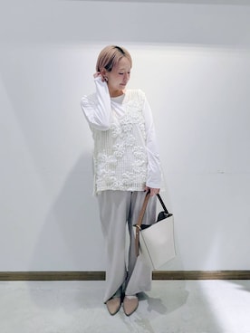 「撥水」｜のみ子さん（レディース・154cm）の秋コーディネート