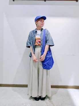 のみ子さん(レディース・154cm)の夏コーディネート