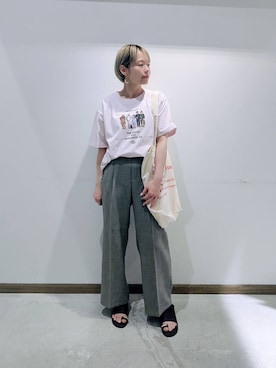 のみ子さん(レディース・154cm)の夏コーディネート