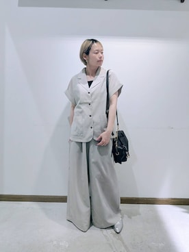 のみ子さん（レディース・154cm）の夏コーディネート