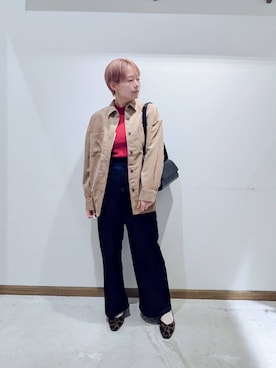 のみ子さん(レディース・154cm)の秋コーディネート