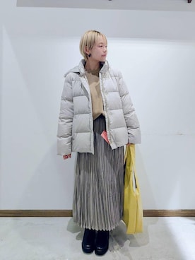 のみ子さん（レディース・154cm）の冬コーディネート