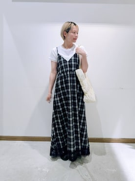 のみ子さん(レディース・154cm)の夏コーディネート