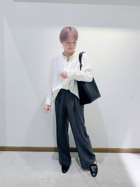 「撥水」｜のみ子さん（レディース・154cm）の秋コーディネート