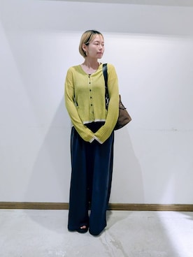 のみ子さんのコーディネート