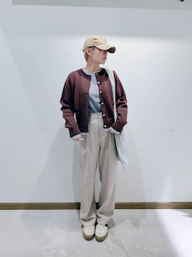 のみ子さん（レディース・154cm）の春コーディネート