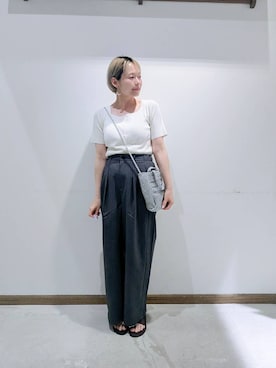 のみ子さん(レディース・154cm)の春コーディネート