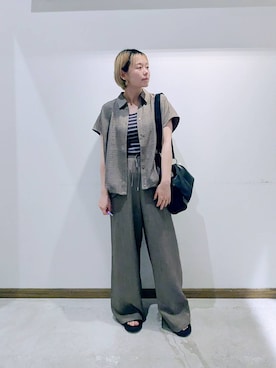 のみ子さん(レディース・154cm)の夏コーディネート