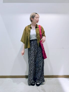 のみ子さん(レディース・154cm)の夏コーディネート