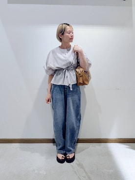 のみ子さん(レディース・154cm)の夏コーディネート