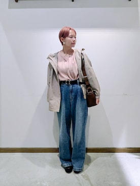 のみ子さん(レディース・154cm)の秋コーディネート