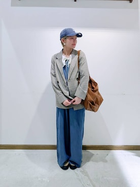 のみ子さん（レディース・154cm）の春コーディネート