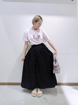 のみ子さん(レディース・154cm)の春コーディネート
