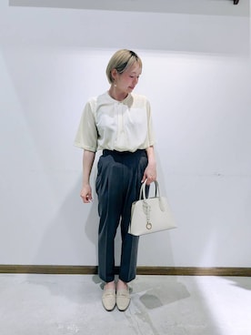 のみ子さん(レディース・154cm)の春コーディネート