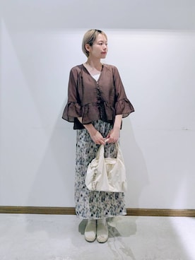 のみ子さん(レディース・154cm)の夏コーディネート