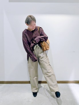 のみ子さん（レディース・154cm）の春コーディネート