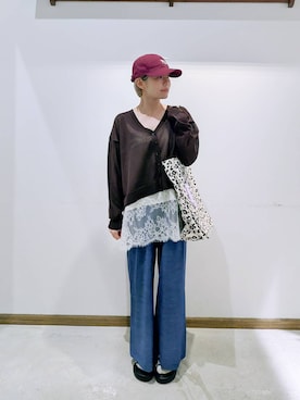 のみ子さん(レディース・154cm)の夏コーディネート