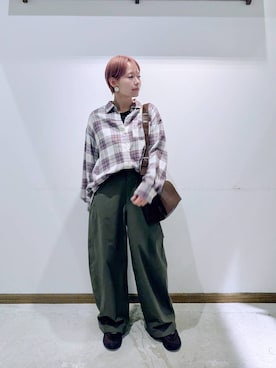 のみ子さん(レディース・154cm)の秋コーディネート