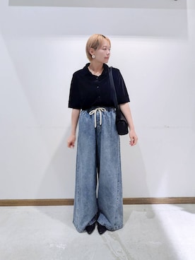 のみ子さん（レディース・154cm・40代）の秋コーディネート