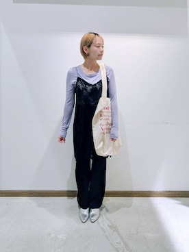 のみ子さん(レディース・154cm)の秋コーディネート