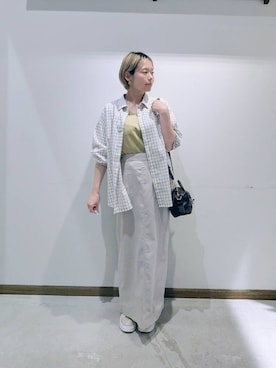 のみ子さん(レディース・154cm)の夏コーディネート